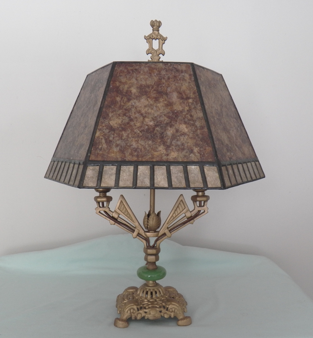 Lamp Shades for Antique Vintage Old Bridge Table Lamps